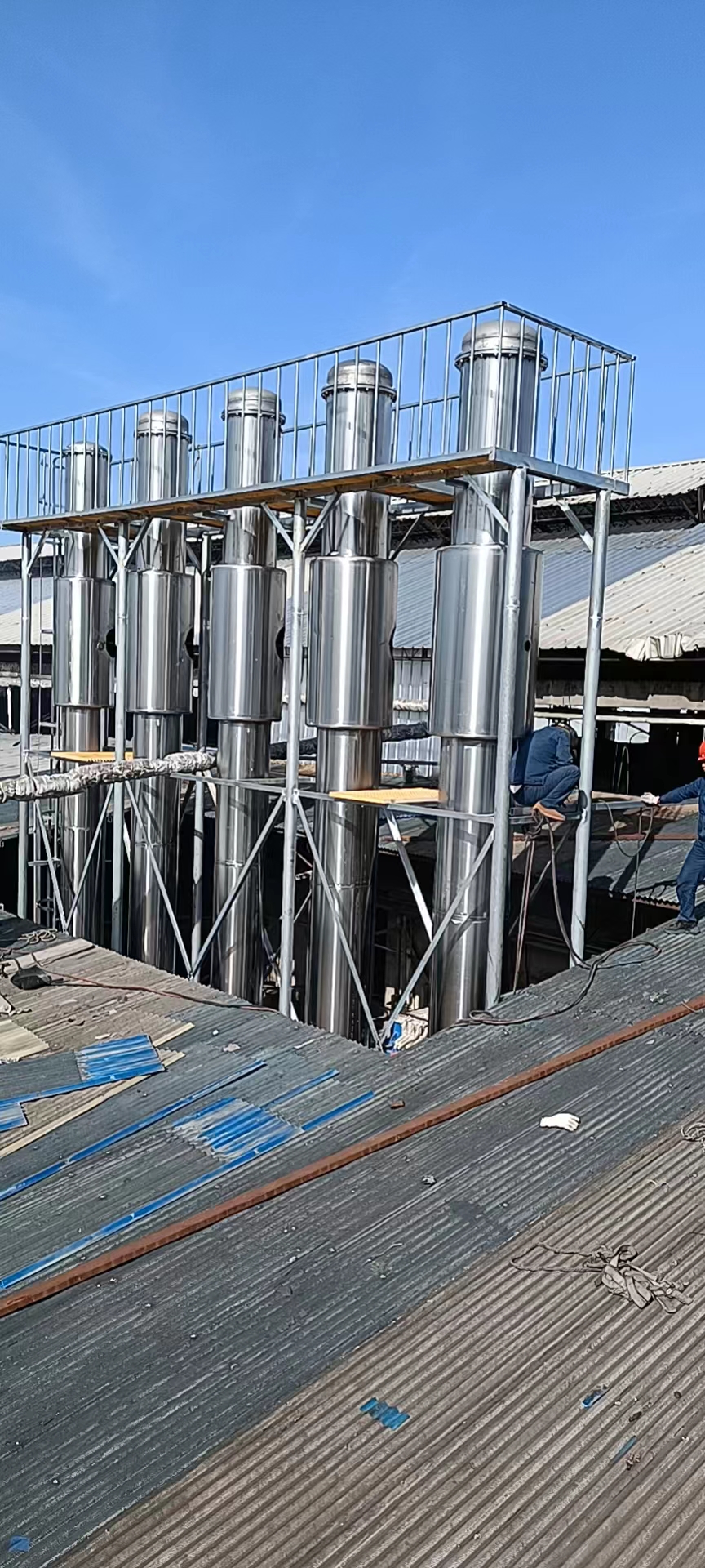 HRNJM Quadruple-effect Falling Film Evaporators